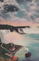Maid of the Mist American Falls Bridal Veil Niagara New York NY Postcard C46 - £2.38 GBP