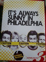 Its Always Sunny in Philadelphia - Seasons 3 (DVD, 2008, 3-Disc Set) - £11.57 GBP