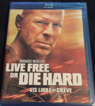 Live Free or Die Hard Blu-ray NEW sealed stars Bruce Willis (Die Hard 4) - £3.12 GBP