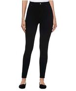 Time &amp; Tru Women&#39;s High Rise Jeggings SMALL (4-6) Black Soot New - $331.86 MXN