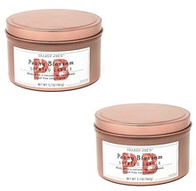 Trader Joe&#39;s - Peony Blossom Candle NET WT. 5.7 OZ Each - Set of 2 - $21.55