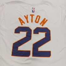 The Nike Tee NBA Deandre Ayton #22 Phoenix Suns Men's White T-Shirt Size XL image 7