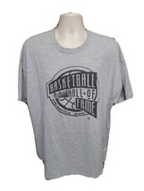 Basketball Hall of Fame Springfield Massachusetts Adult Gray 2XL TShirt - $19.80