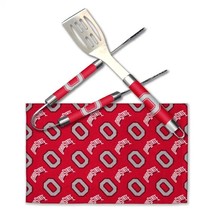 Ohio State Buckeyes Officially Licensed NCAA 3-Piece BBQ Utensil Set - $46.53 CAD