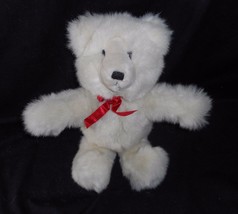 12&quot; Vintage Applause 23731 Soprano White Teddy Bear Stuffed Animal Plush Toy - £27.70 GBP