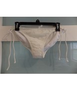 Aeropostale White Eyelet Side Ties Bikini Bottoms Size L Women&#39;s NEW - €16,00 EUR