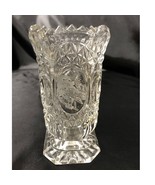 The Byrdes Collection Bavarian 24% Leaded Crystal 6&quot; Bird Vase #1321 Hof... - €17,12 EUR