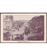 Hopewell, VA Rebuilding Main Street after 1915 Fire Postcard - Perry &amp; U... - £27.56 GBP