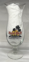 Hard Rock Cafe Hurricane Glass 9&quot; Tall 30oz Washington D.C - £9.50 GBP