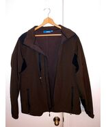 Reebok Jacket Fleece Lined Brown Large Men’s - $31.36 CAD