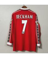 David Beckham #7 Manchester United 1998-99 Home Jersey - $66.00+