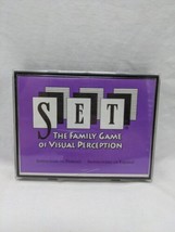*Missing 1 Card* Set The Family Game Of Visual Perception English French... - $23.75