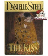 The Kiss by Danielle Steel hardcover book with dust jacket (used) - £3.95 GBP