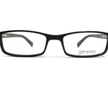 Genesis Eyeglasses Frames G4025 001 BLACK Tortoise Rectangular 53-17-140 - $55.97