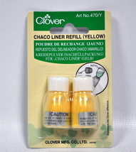 Clover Chaco Liner Chalk Refill Yellow - £4.75 GBP