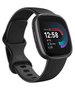 Fitbit Versa 4 Fitness Smartwatch - Black/Graphite Aluminum - $232.59