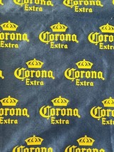 Corona Extra Bandana Scarf Kerchief Beer Blue Yellow Cotton Fabric 21&quot; Square - £8.57 GBP