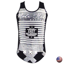 NWT FASHION AUSTRALIA GYM HIP HOP MEN&#39;S SLEEVELESS SLIM FIT TANK TOP SIZ... - $17.62 CAD