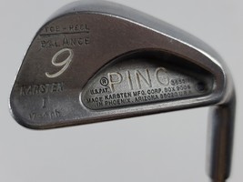 Ping Karsten I Single 9 Iron black dot RH Original Steel Shaft RH golf club - $23.75