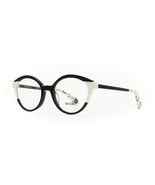 WOOW STAND OUT 2 100 Black &amp; White Eyeglasses 50mm - $189.05