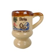 Vintage Daytona Beach Florida Souvenir Pottery Mini Irish Coffee or Espr... - £12.24 GBP