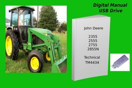 John Deere 2355 2555 2755 2855N Tractor Technical Manual Please Read Description - £17.74 GBP