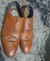 Next Hell For Leather Brown Formal Shoes With Laces For men Size 12 - £32.37 GBP