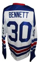 Any Name Number Omaha Knights Retro Hockey Jersey New White Bennett Any Size image 5