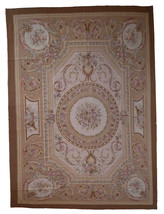Handmade vintage French Aubusson rug 8.7&#39; x 12&#39; (266cm x 367cm), 1970s - £9,341.48 GBP
