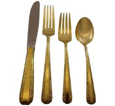 Candlelight by Towle Sterling Silver Flatware Service Set 12 Gold 48 Pieces - $3,564.00