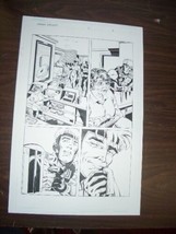 COMMON GROUNDS #2 PG 5 ORIGINAL COMIC ART--DAN JURGENS FN - £51.14 GBP