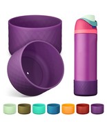 Owala 24 Oz Silicone Anti-Slip Water Bottle Sleeves Set - $21.77
