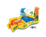 Intex Dinosaur Inflatable Play Center, 98in X 75in X 43in, for Ages 2+ - £77.71 GBP