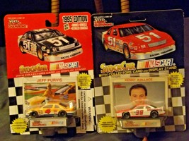 NASCAR Racing Champions Jeff Purvis #4 and Kenny Wallace #36 AA20-NC8109 - $29.95