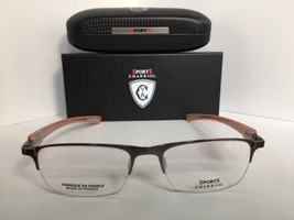 New Charriol Sport SP 23016 C5 53mm Semi-Rimless Men Eyeglasses Frame  - £126.54 GBP