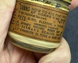 Rare Antique Dr. Sayman’s Healing Salve Glass jar Paper Label - £13.93 GBP