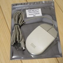 Original IBM Tank Mouse 96F9275 Wired 2 Button - Tested 04 - $24.99