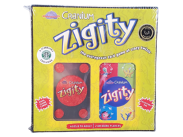 New Sealed Cranium Zigity STARBUCKS Exclusive Card Game with Collectible Tin - £13.86 GBP