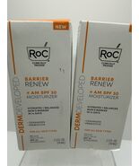 (2) RoC Barrier Renew Day Wrinkle Eye Creme Face Moisturize 2.5oz26 COMB... - $16.36