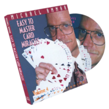 Easy to Master Card Miracles Volume 4 by Michael Ammar - DVD - £19.40 GBP