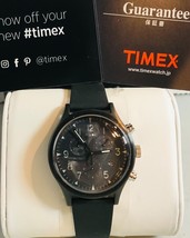 NEW Timex MK1 Supernova Quartz Movement Black Dial Men&#39;s Watch TW2T29500  - £55.41 GBP