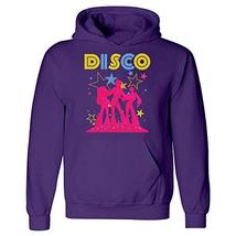 Kellyww 70&#39;s Retro Dancing Dancer Disco Party Costume - Hoodie Purple - £54.12 GBP