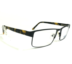 Robert Mitchel XL Eyeglasses Frames RMXL7002 BK Rectangular Full Rim 59-18-145 - £58.55 GBP