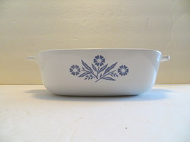 Vtg Corning Ware Blue Cornflower 1 Quart Casserole Dish P-1-B Bakeware (#F) - £6.10 GBP