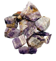 1 Lb Amethyst Untumbled Stones - £32.88 GBP