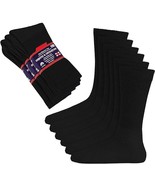 Diabetic Socks, Circulatory Cushion Cotton Crew Socks for Men Women 12 P... - $30.52 CAD