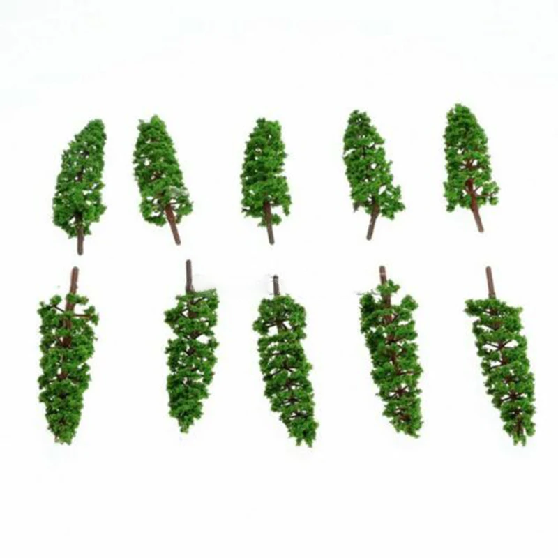 Model Trees Create An Ideal Train Railway Scenic Layout With 10 Pack ...