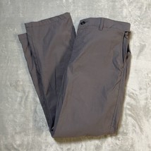 UB TECH  Golf Pants Men&#39;s 36x31 Charcoal Gray Flat Front Classic Fit Union Bay - £10.99 GBP