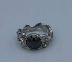 Taezali Ring - Alchemy Spirit - US Size 10.5 English Pewter Vintage 2000 - $22.90