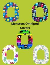 Monster Theme Omnipod Covers, Style Pack of 5 - $12.99